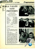 texte dans le programme Tv