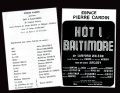 Programme Espace Pierre Cardin - Hotel Baltimore