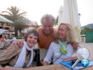 photo :  Catherine Salviat, Grard Chambre et Brigitte Fossey