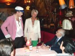 photo avec Pierre Babolat,Gérard Chambre et Monsieur Pierre Cardin