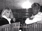 photo - la très belle Mireille Darc avec Gérard Chambre