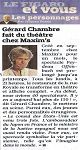 article dans le FIGARO - le petit groom...