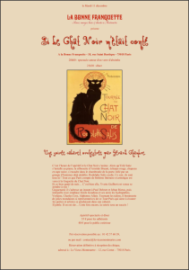 image - l'affiche Si le Chat Noir - m'ètait conté
