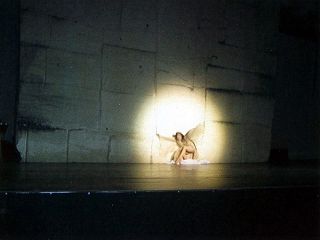 photo avec la danseuse toile